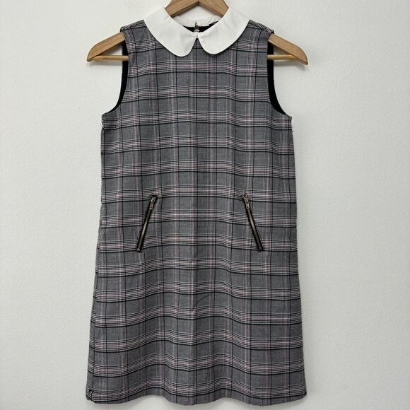 Forever 21 Girls Plaid Dress with Peter Pan Collar size XL - Picture 1 of 7